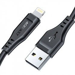 Cablu USB pentru Lightining Acefast C3-02, MFi, 2.4A, 1.2m (negru) - Img 2