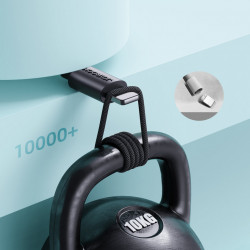 Cablu USB tip C durabil Joyroom - Încarcare rapida lightning/ transmisie de date 20W 1m negru (S-1024M13) - Img 3