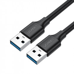 Cablu USB Ugreen 2.0 (male) - USB 2.0 (male) 1 m black (US128 10309)