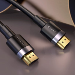 Cablu video Baseus Cafule 4K HDMI Mascul la 4K HDMI , 2m, negru - Img 4