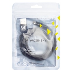 Cablu Wozinsky USB - USB Tip C 2,4A 2m negru (WUC-C2B) - Img 5