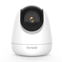 Camera supraveghere Tenda RP3 PRO, 3MP Ful HD, pan/tilt, Vizibilitate orizontală completă, de 360°,Wi-Fi 6, Apelare cu un singur buton, Detectare oameni și animale de companie, Detectare plânset copil,Canal audio ,stocare slot micro-SD si cloud