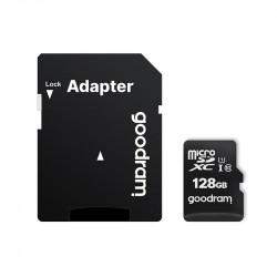 Card de memorie Goodram Microcard 128 GB micro SD HC UHS-I clasa 10 + adaptor SD (M1AA-0640R12) - Img 3