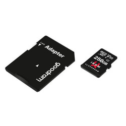 Card de memorie Goodram Microcard 256 GB micro SDHC SDXC UHS-I U3 V30 black (IR-M3AA-2560R12) - Img 2