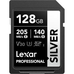Card de Memorie Lexar SDXC Professional SILVER UHS-I/U3/4K R205/W140 (V30) 256GB - Img 3