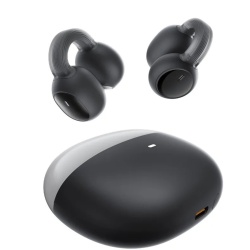 Casti audio wireless Baseus Baseus AirGo 1 Ring Open-Ear Negru