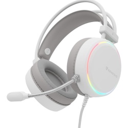 Casti cu fir Genesis Neon 613 G2 alb - Img 12