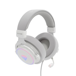 Casti cu fir Genesis Neon 764 alb - Img 4