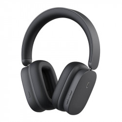Casti wireless Baseus Bowie H1 Bluetooth 5.2, ANC (gri)