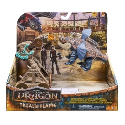 CUM SA ITI DRESEZI DRAGONUL INCERCAREA FLACARII SET DE JOACA CATAPULTA EXPLOZIE SI DRAGONUL GRONCKLE - Img 2