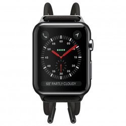 Curea Baseus Let's Go pentru Apple Watch 3/4/5 38 mm / 40 mm (gri și galben) - Img 4