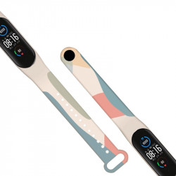 Curea de schimb Moro pentru bratara Xiaomi Mi Band 4 / Mi Band 3 camo negru (11)