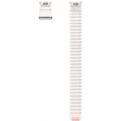 Curea Samsung Fabric Band One Click 20MM S/M Pink White - Img 5