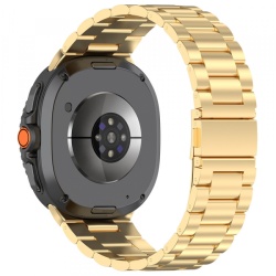 Curea Techsuit W010 pentru Samsung Galaxy Watch 8 Classic / Watch8 44mm / Watch 8 40mm, Aurie