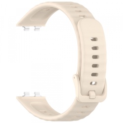 Curea Techsuit W082 pentru Huawei Band 11 / 11 Pro, Crem