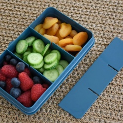 CUTIE SNACK 6 COMPARTIMENTE, MELII LUXE, BLUE - Img 3