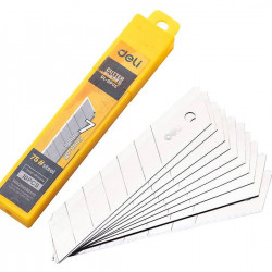 Cutter 25mm 10 buc. cap lama Deli Tools EDL-DP05 (argintiu) - Img 4
