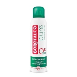 Deodorant Spray Borotalco Pure Original, 0% saruri de aluminiu, 150 ml