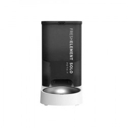 Dispenser pentru hrana smart PetKit Fresh Element SOLO pentru animale, 3L, WiFi, Control aplicatie, Negru - Img 2