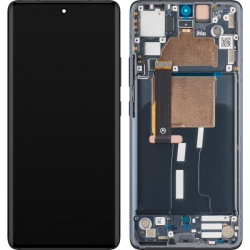 Display cu Touchscreen Motorola Edge 30 Fusion, cu Rama, Negru (Cosmic Grey), Swap 5D68C21527