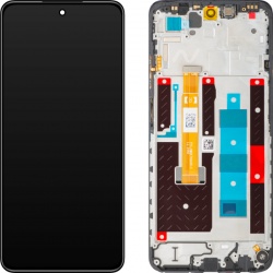 Display cu Touchscreen Realme 14x, cu Rama, Negru (Carbon Black), Swap 621029000456