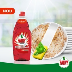 FAIRY Extra+, detergent de vase, de fructe de padure rosii, 1.35 l - Img 3