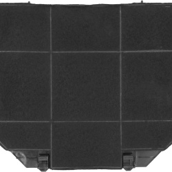 Filtru Carbon Activ Tip 15 pentru Hotă LUTH Premium Profi Parts 264 x 235 x 18 mm, Compatibil cu AEG, Electrolux, Bosch, Siemens, Faber, Franke, IKEA, Filtru Anti-Miros pentru Recirculare Aer, Formă Trapezoidală cu 2 Colțuri Teșite