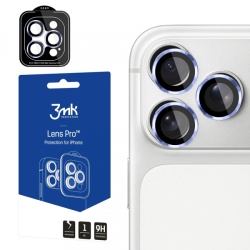 Folie de protectie Camera Spate 3MK Protection Pro pentru Apple iPhone 18 Pro / 18 Pro Max, Sticla Securizata, Bleu