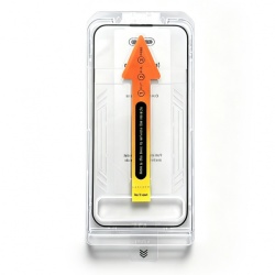 Folie de protectie Ecran OEM Dust Free Easy Fit pentru Samsung Galaxy S25 Ultra S938, Sticla Securizata, Full Glue, Neagra