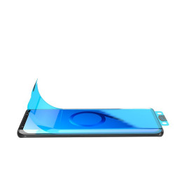 Folie protectie 3D Edge Nano Flexi Glass complet hibrid cu cadru pentru Samsung Galaxy S20 Ultra negru (senzor de amprentă pe ecran) - Img 5