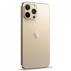 Folie protectie camera SPIGEN OPTIK.TR CAMERA PROTECTOR 2-PACK IPHONE 13 PRO / 13 PRO MAX GOLD - Img 8