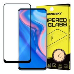 Folie protectie, Wozinsky, Sticla, Compatibila cu Huawei P Smart Z/Huawei P Smart Pro/Honor 9X, Negru