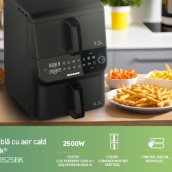 FRITEUZA DUBLA HEINNER HAF-C10DBS25BK - Img 8