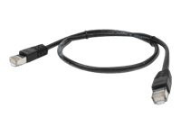 Gembird patchcord RJ45 cat. 6 FTP 0.5m black