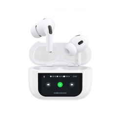 Handsfree Bluetooth Dudao U19 Display, TWS, Alb