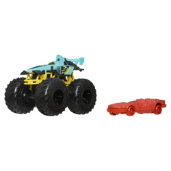 HOT WHEELS MONSTER TRUCK SI MASINUTA METALICA SLAM PRIX - Img 3