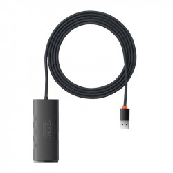 Hub 4in1 Baseus Lite Series USB cu 4x USB 3.0 2m