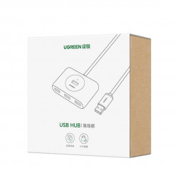 Hub multifunctional Ugreen Type c - 4 x USB 3.0 1m white (CR113) - Img 2