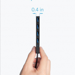 Hub USB 4 x USB 3.2 Anker, negru - Img 3