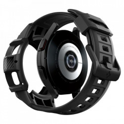 Husa + curea SPIGEN RUGGED ARMOR ”PRO” pentru GALAXY WATCH 4 CLASSIC 42 MM MATTE BLACK - Img 7