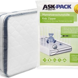 Husă de Protecție pentru Saltea Copii, Dimensiune 70x140 cm, Grosime 100 Micronilor, Polietilenă Impermeabilă și Reutilizabilă, Transparentă