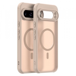 Husa MagSafe pentru Google Pixel 10 Pro, Techsuit, HaloFrost II, Aurie