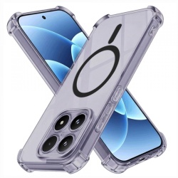Husa MagSafe pentru Xiaomi 17, Techsuit, Shockproof, Fumurie
