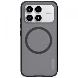 Husa MagSafe pentru Xiaomi Poco F8 Pro, Nillkin, Super Shield Pro, Neagra Transparenta