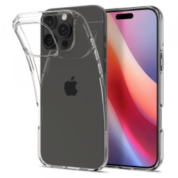 Husa pentru Apple iPhone 16 Pro, Spigen, Liquid Crystal, Transparenta