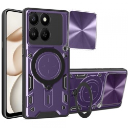 Husa pentru Honor 400 Smart 4G / X7d 4G / 400 Smart 5G, Techsuit, CamGuard Pro, Mov