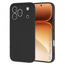 Husa pentru Honor 600 Pro, Techsuit, SoftFlex, Neagra