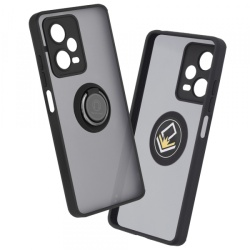 Husa pentru Xiaomi Redmi Note 12 Pro 5G, Techsuit, Glinth, Neagra