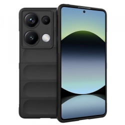 Husa pentru Xiaomi Redmi Note 14S, Techsuit, Magic Shield, Neagra