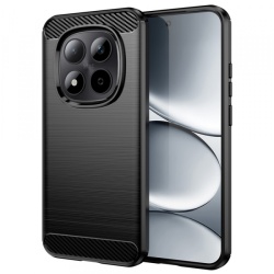 Husa pentru Xiaomi Redmi Note 15 Pro 4G, Techsuit, Carbon, Neagra